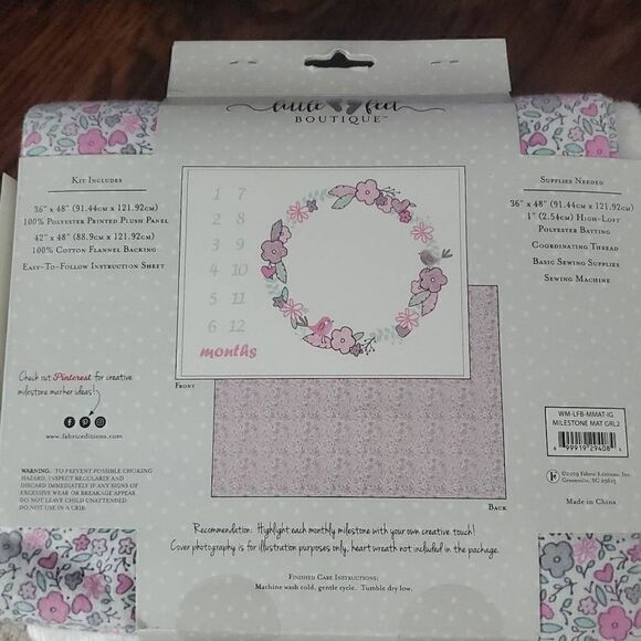 NEW WITH TAGS
BABY MILESTONE MAT KIT - Picture 7 of 11